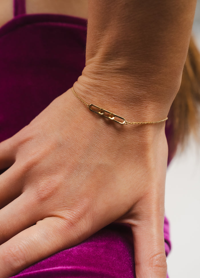 Pulsera Vínculos Dorados