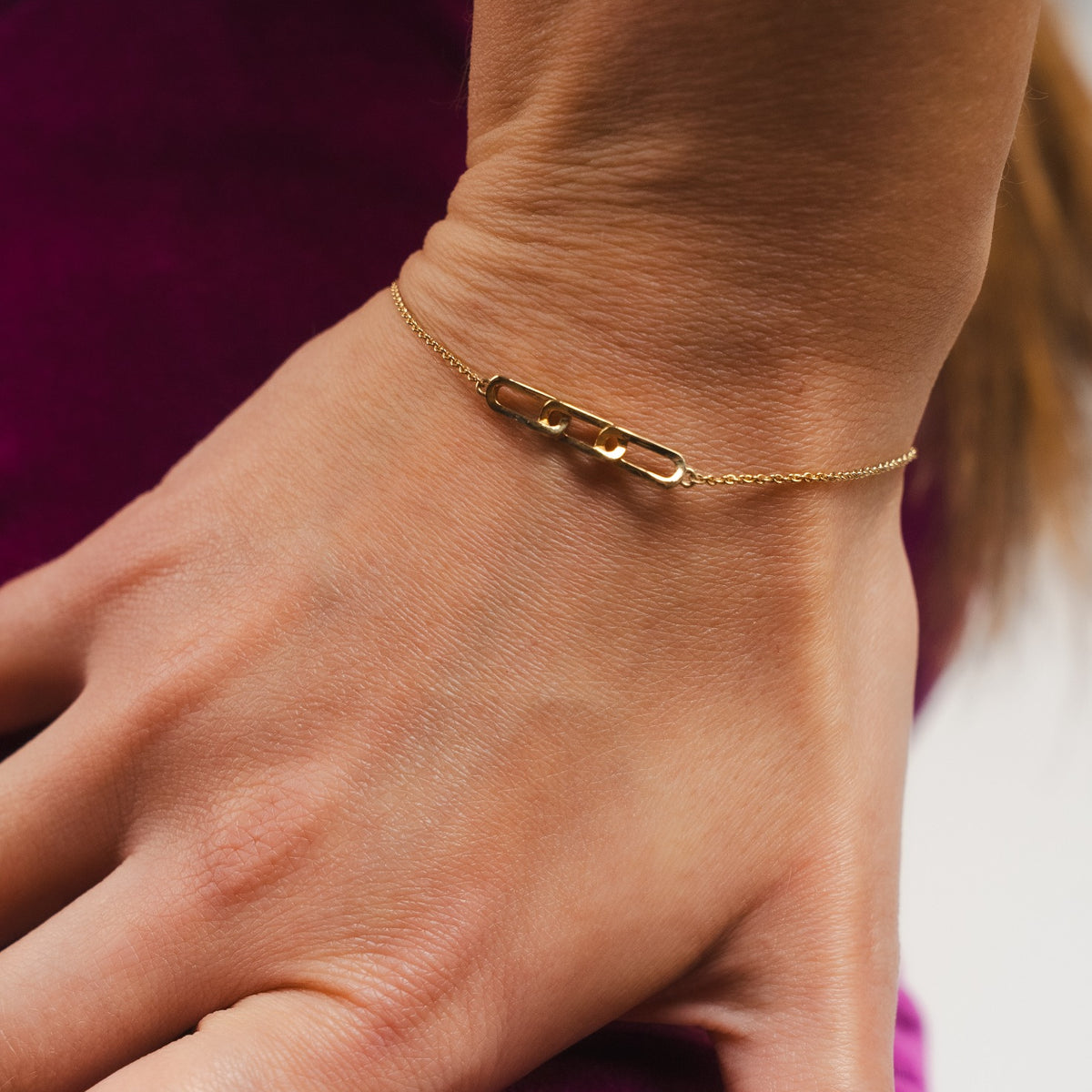 Pulsera Vínculos Dorados