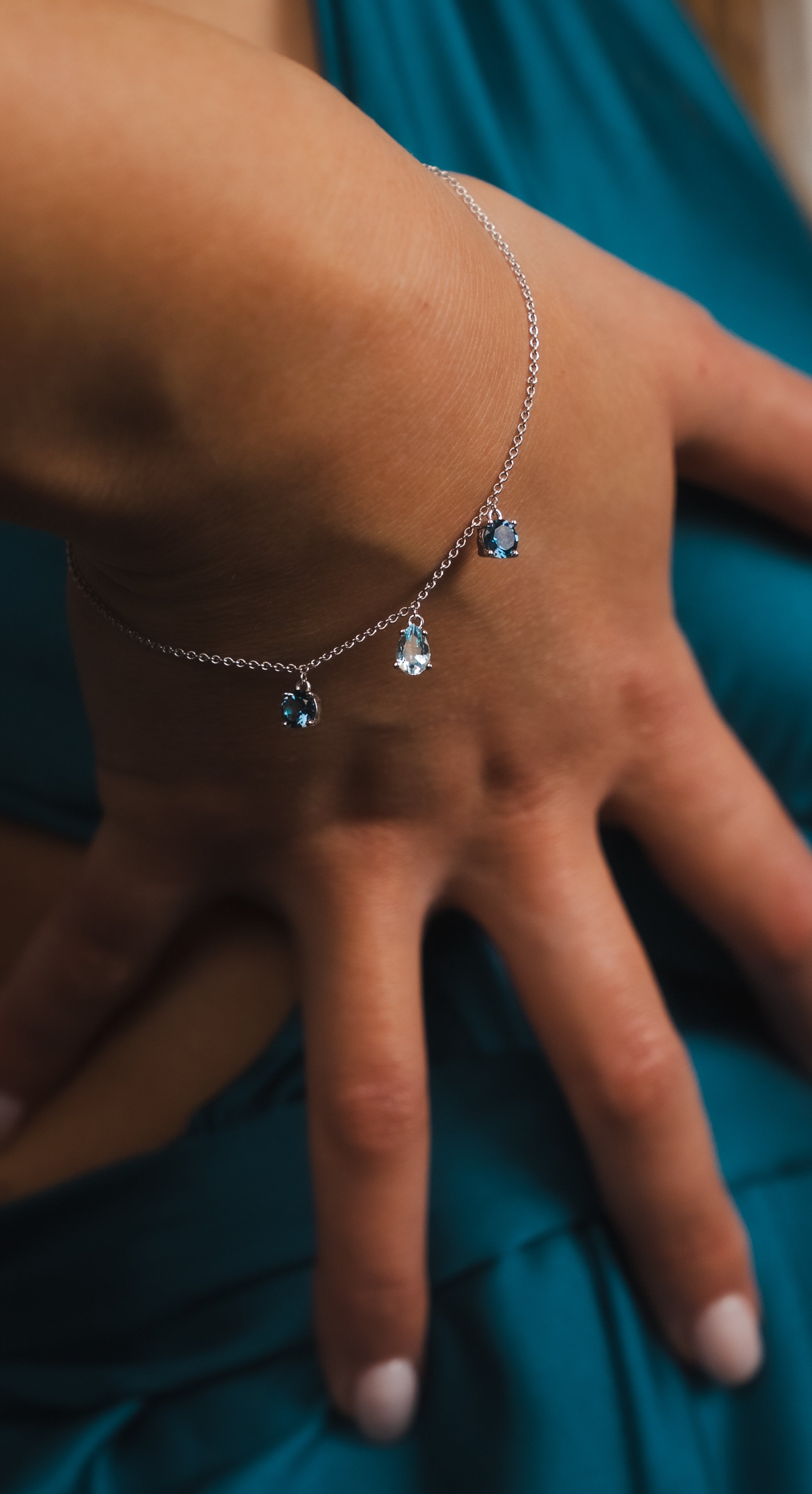 Pulsera Mareas Azules