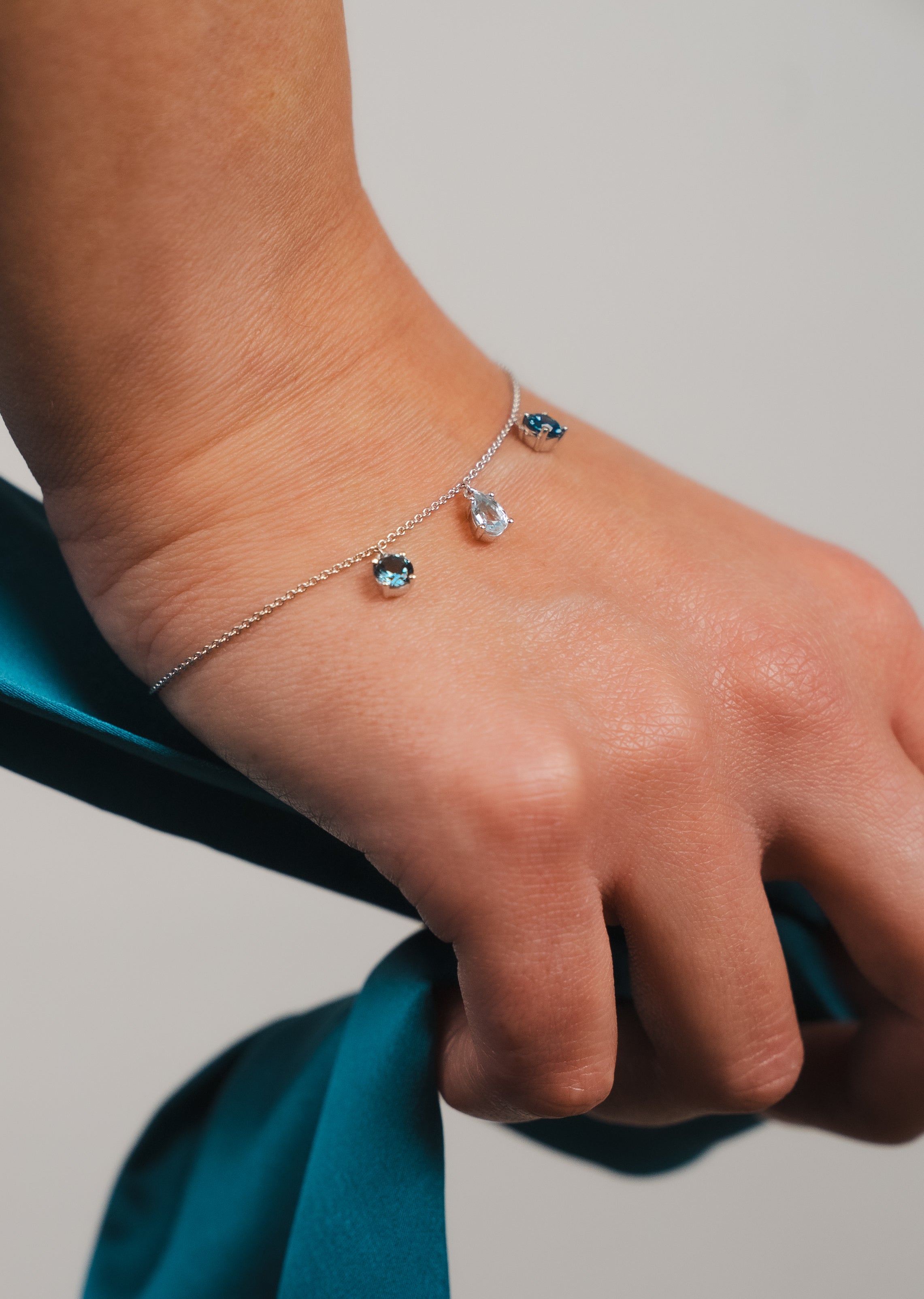 Pulsera Mareas Azules
