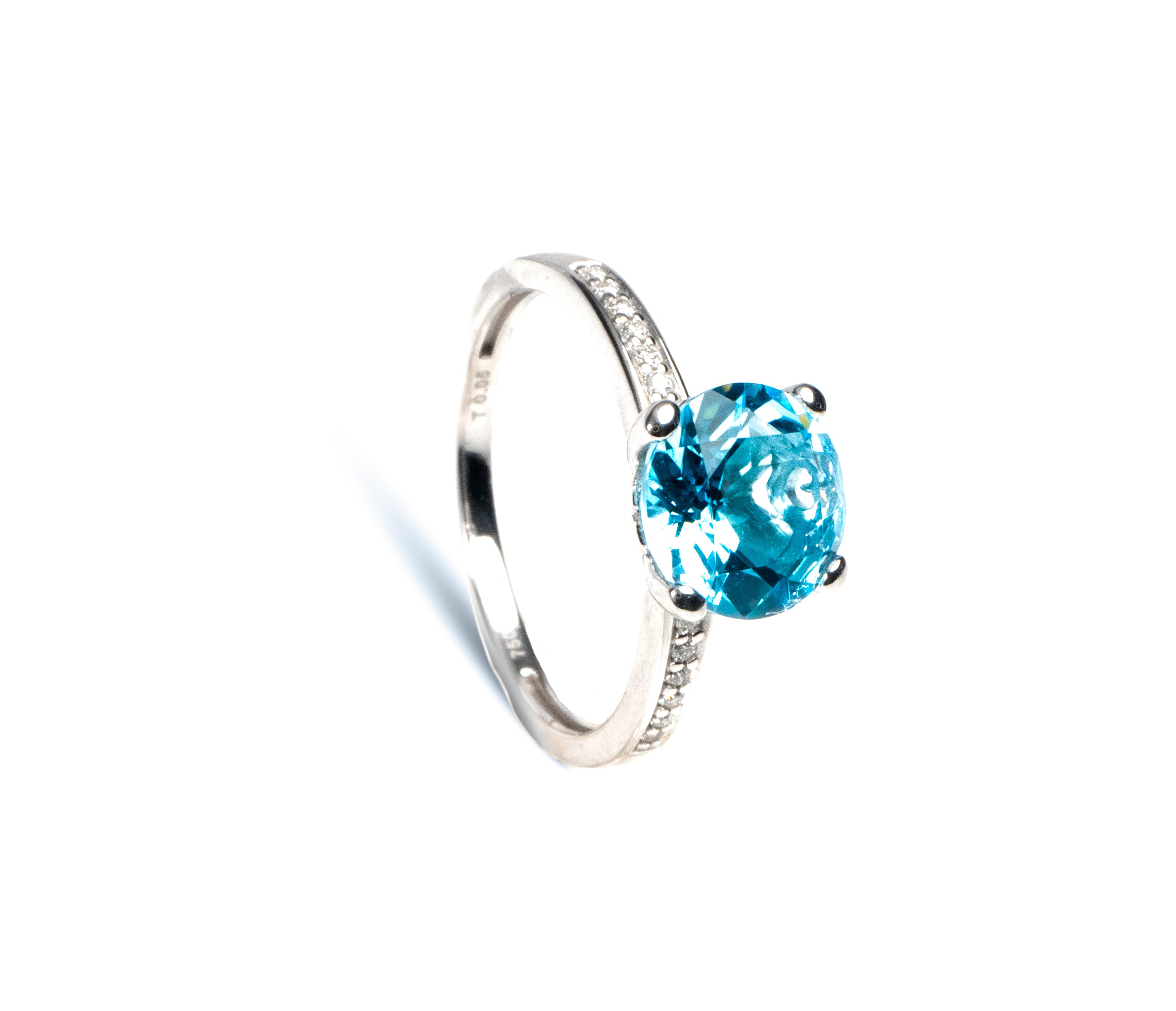 Solitario Azul de Luz