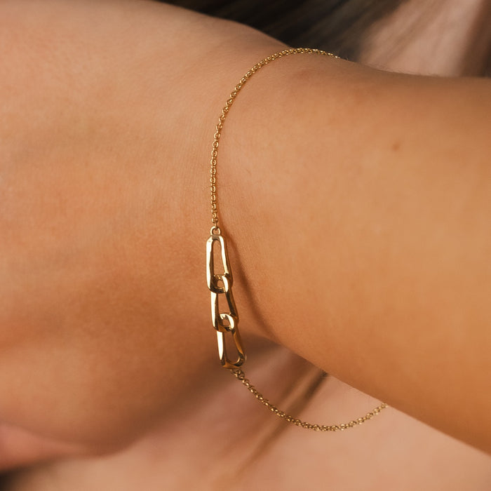 Pulsera Vínculos Dorados