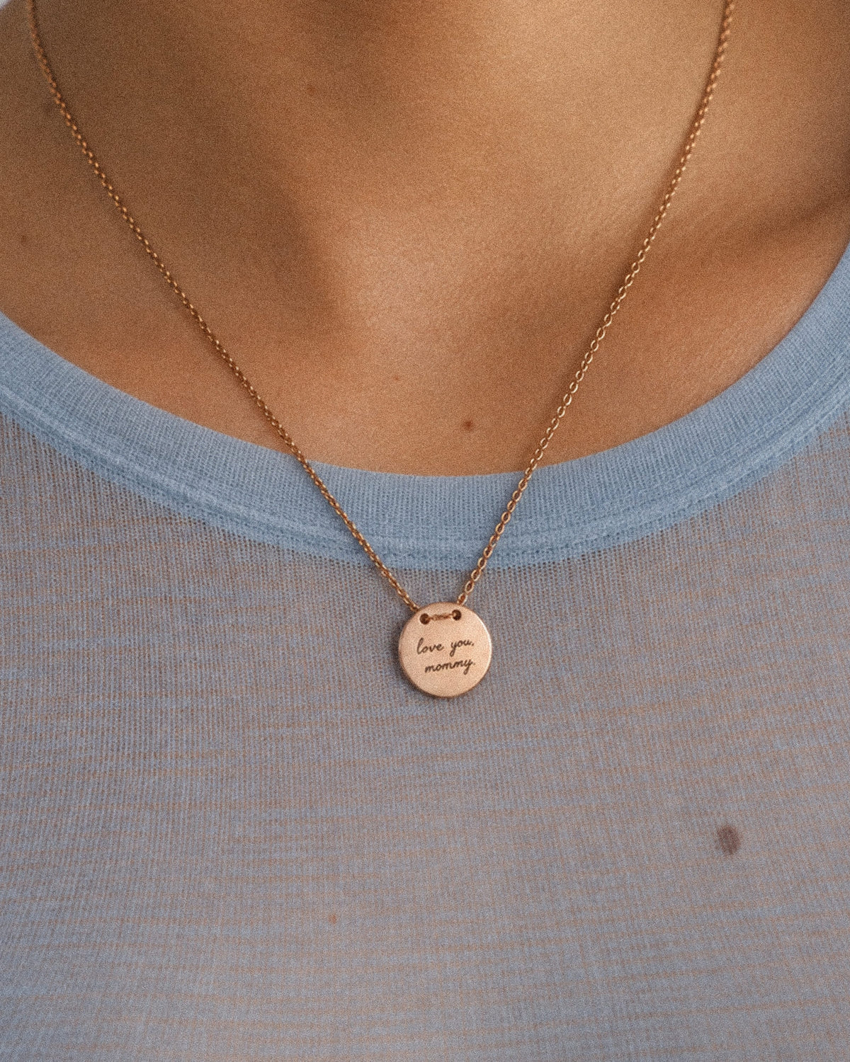 Collar Mensaje en Rosé