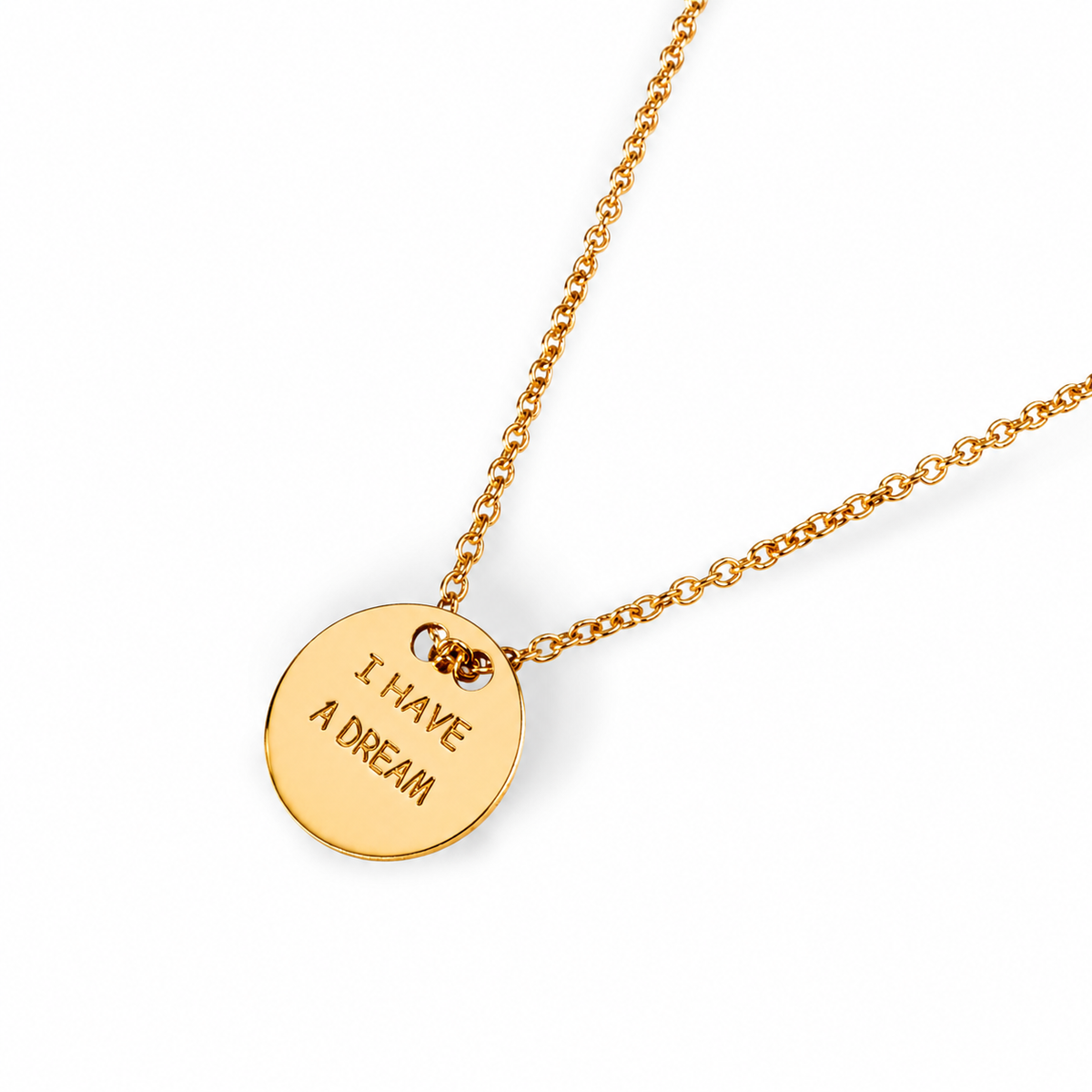 Collar Mensaje en Rosé