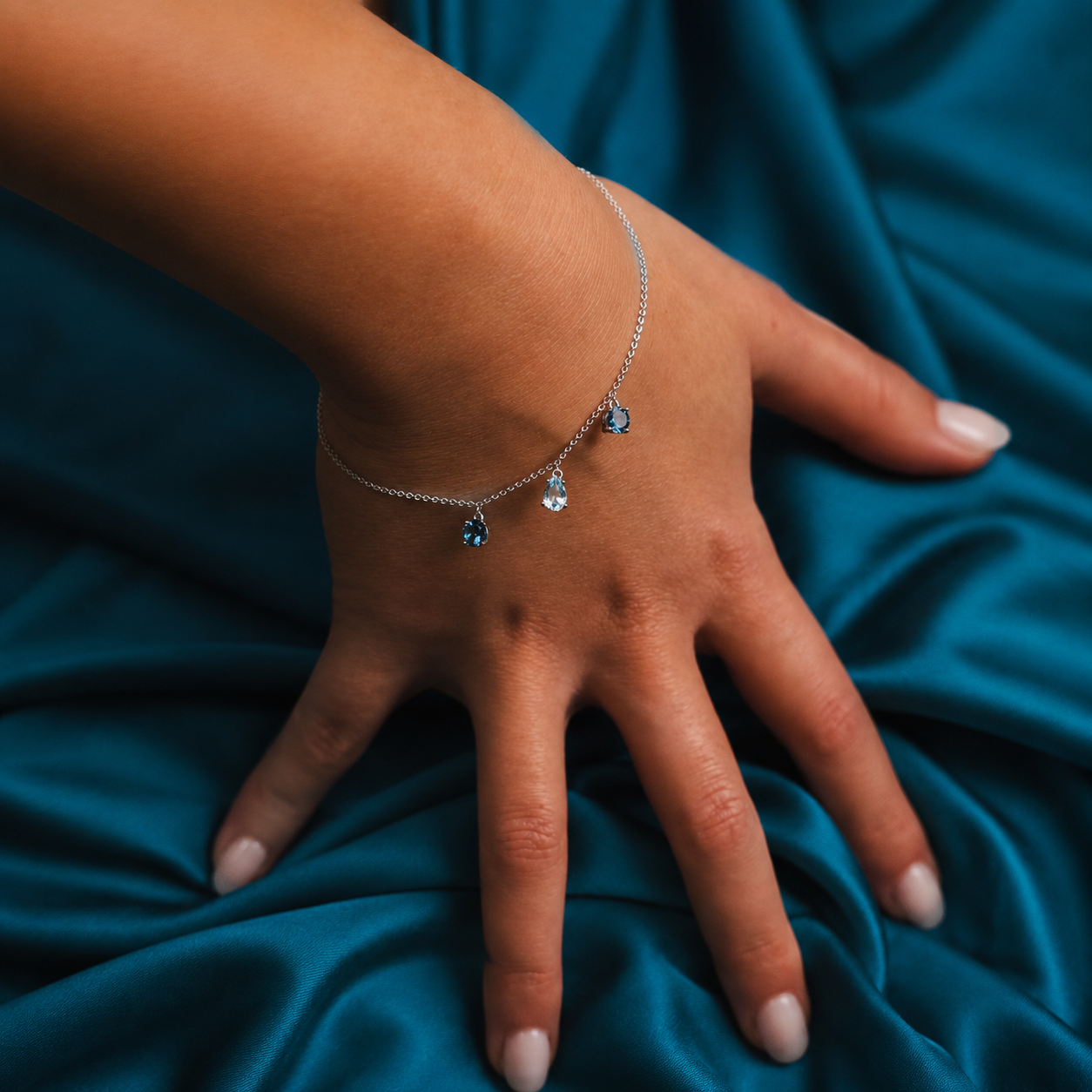 Pulsera Mareas Azules