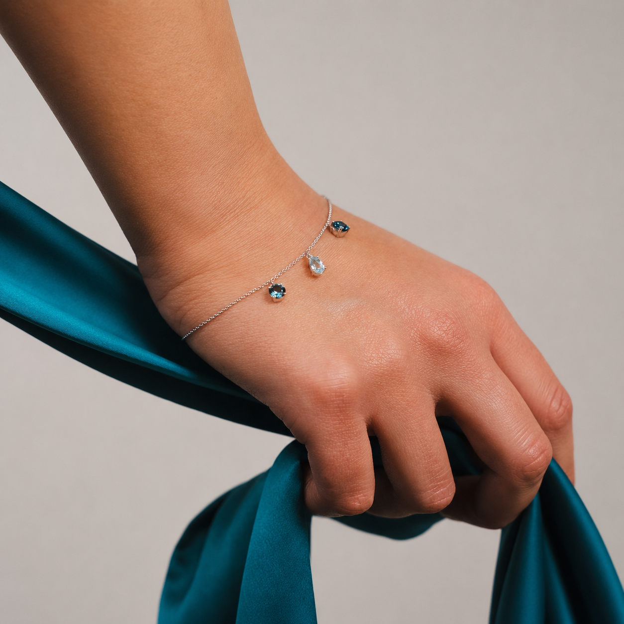 Pulsera Mareas Azules