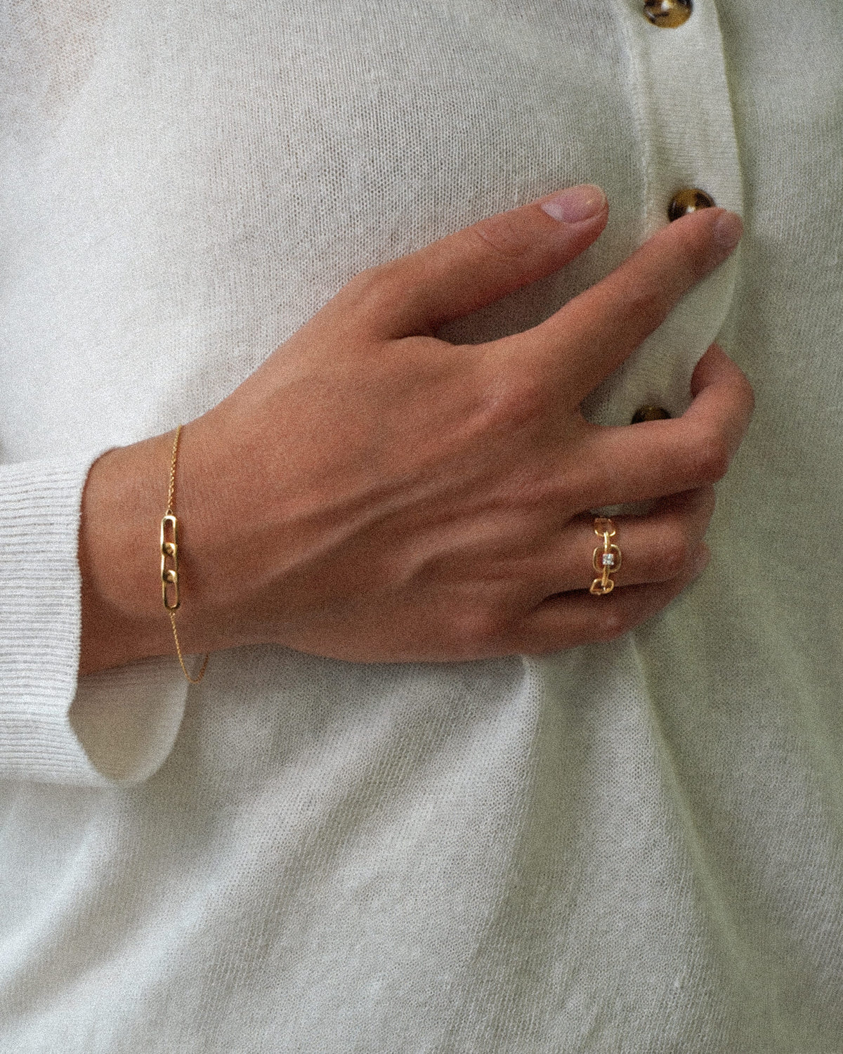 Pulsera Vínculos Dorados